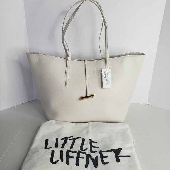 New Little Liffner Cream Penne Tote - MSRP $675 - Picture 1 of 10